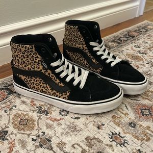 VANS Filmore Hi Top Cheetah Print